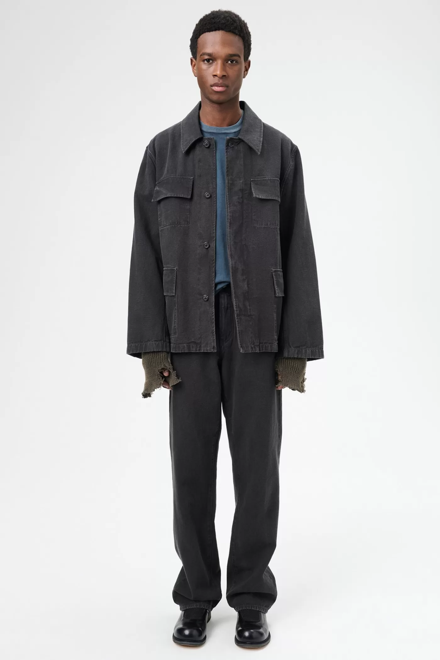 Discount Ash Black Reborn Canvas Outerwear
