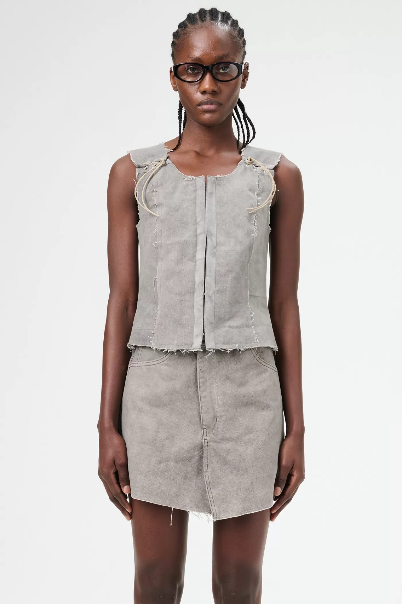 Fashion Attic Carbon Wash Canvas Women Tops
