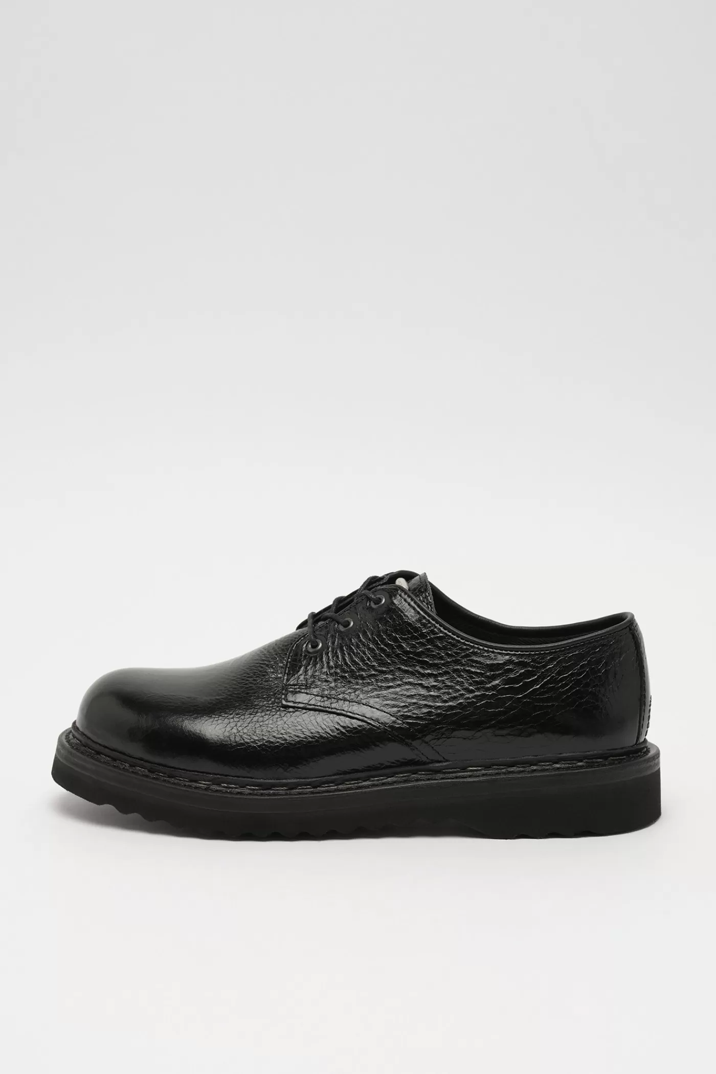 Outlet Black Cracked Patent Leather Women Womens | Shoes