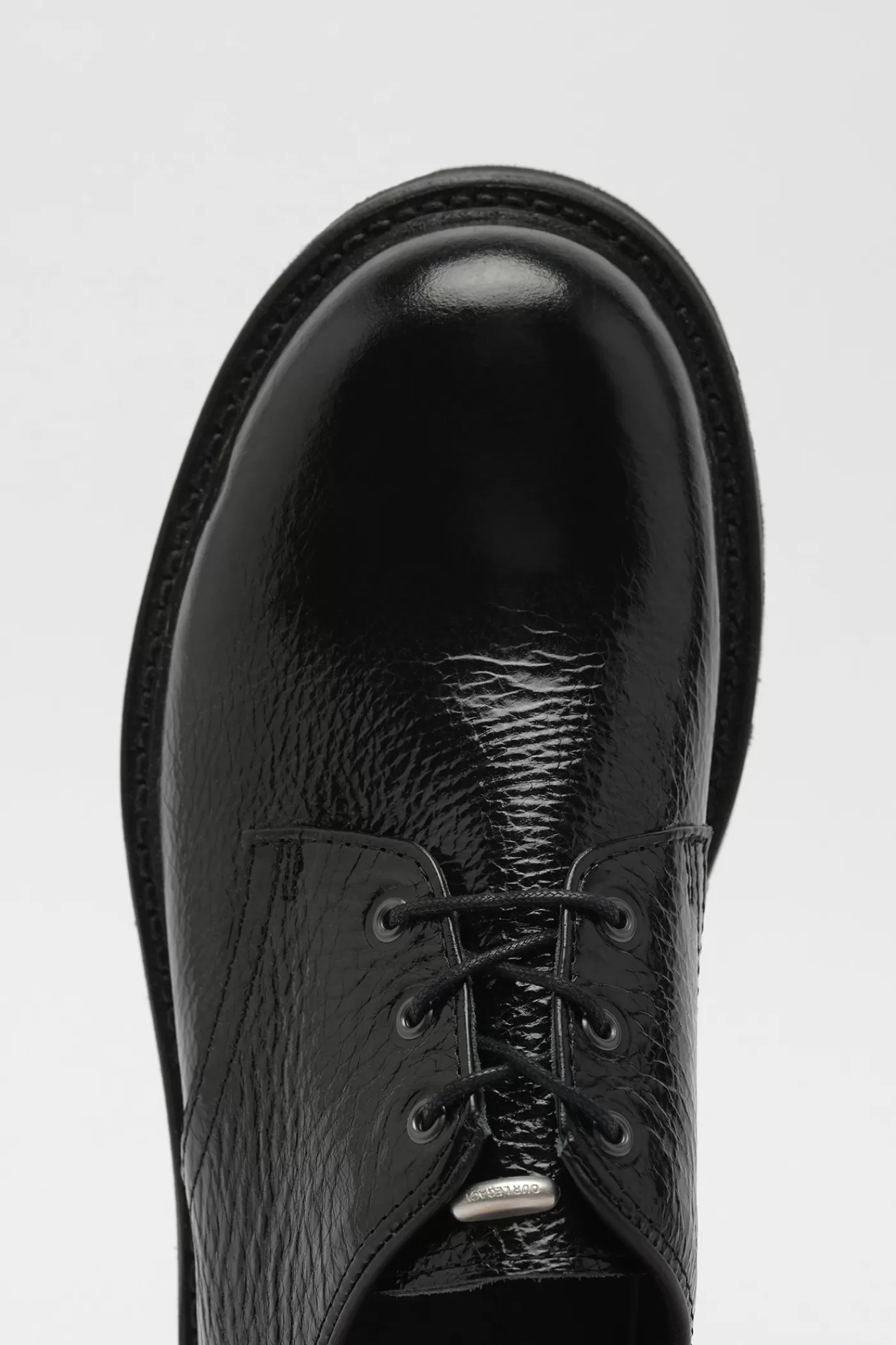 Outlet Black Cracked Patent Leather Women Womens | Shoes
