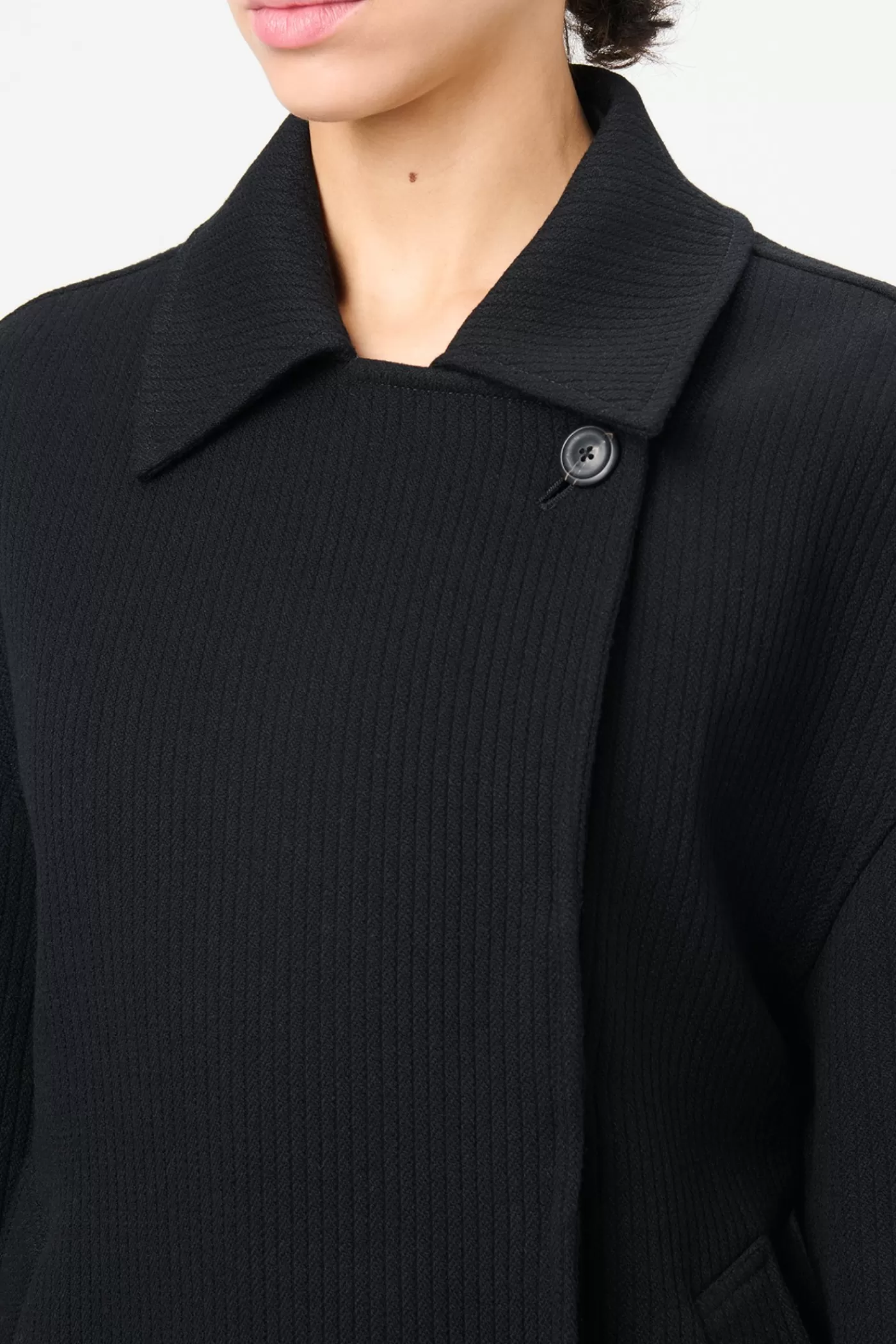 Discount Black Jumbo Bedford Women Outerwear