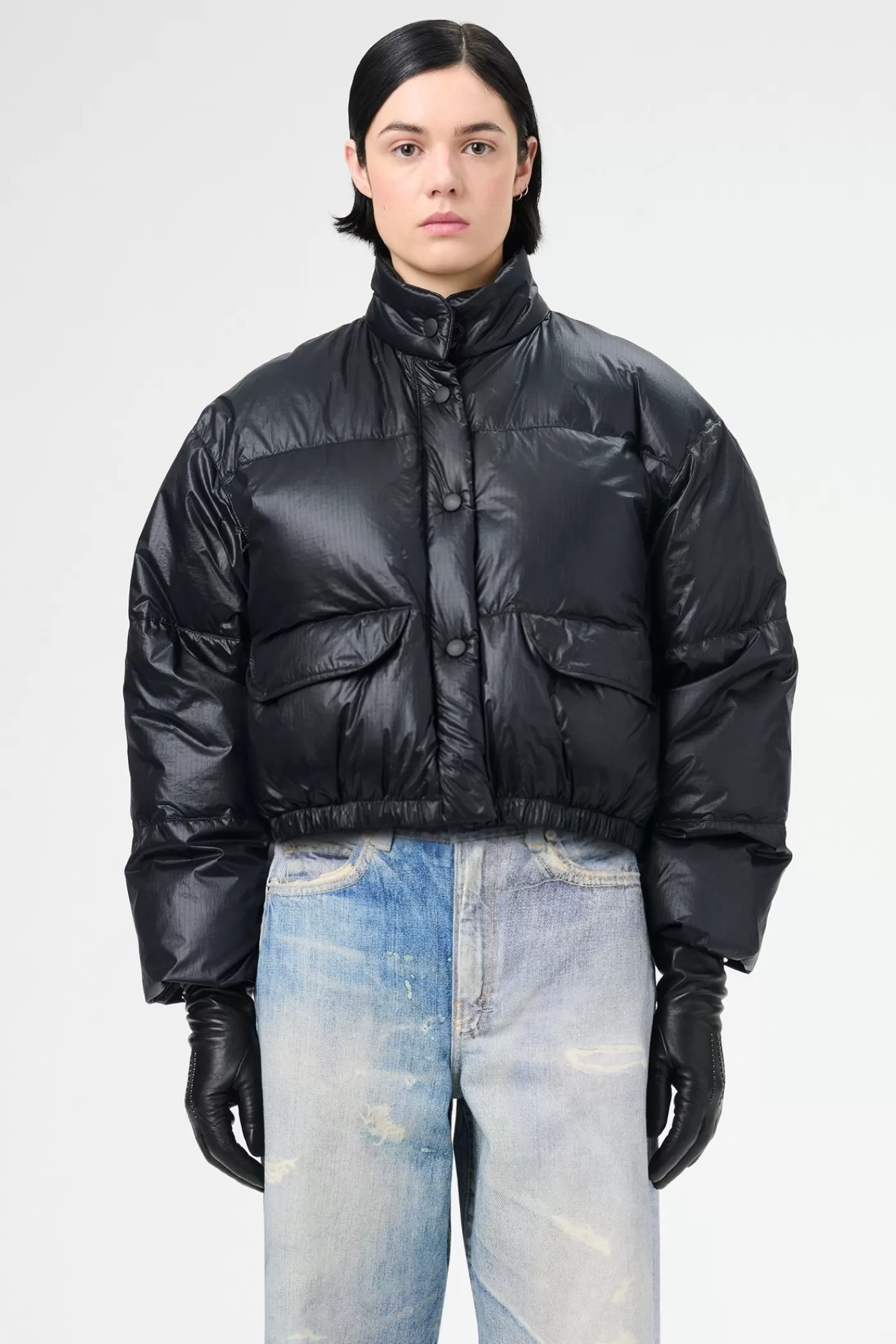 Hot Black Tech Women Outerwear