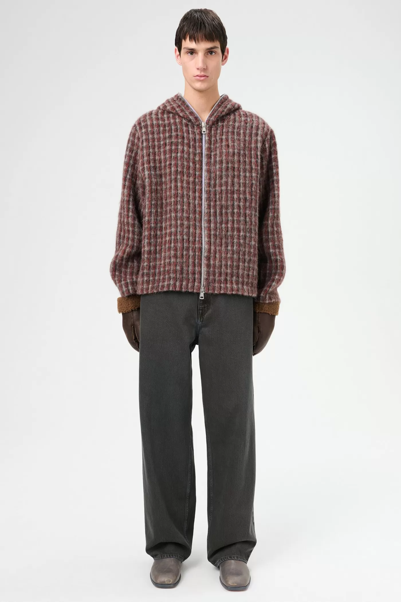 Hot Boston Check Knitwear