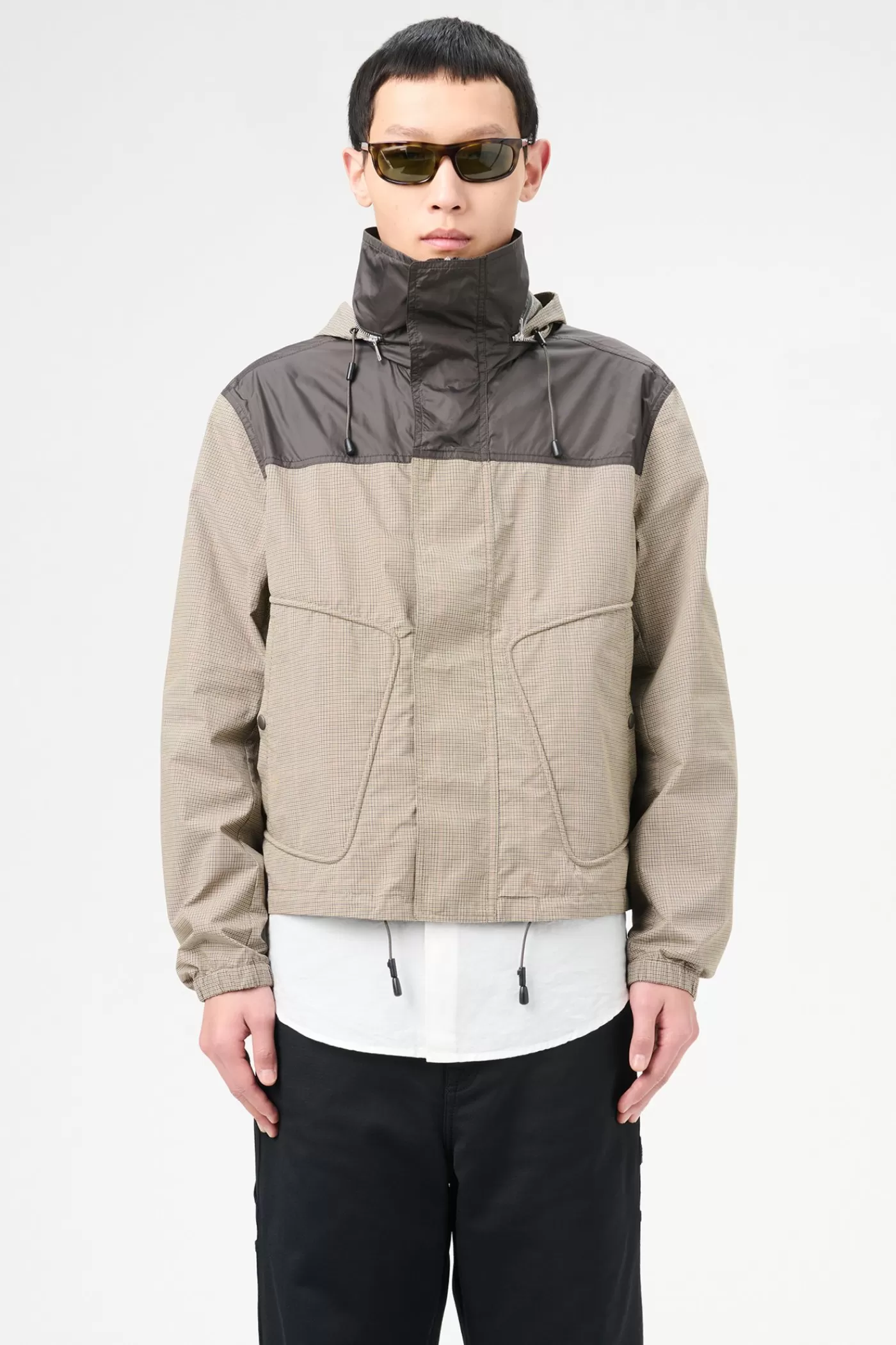 Sale Bukhansan Check Cordura Cotton Outerwear