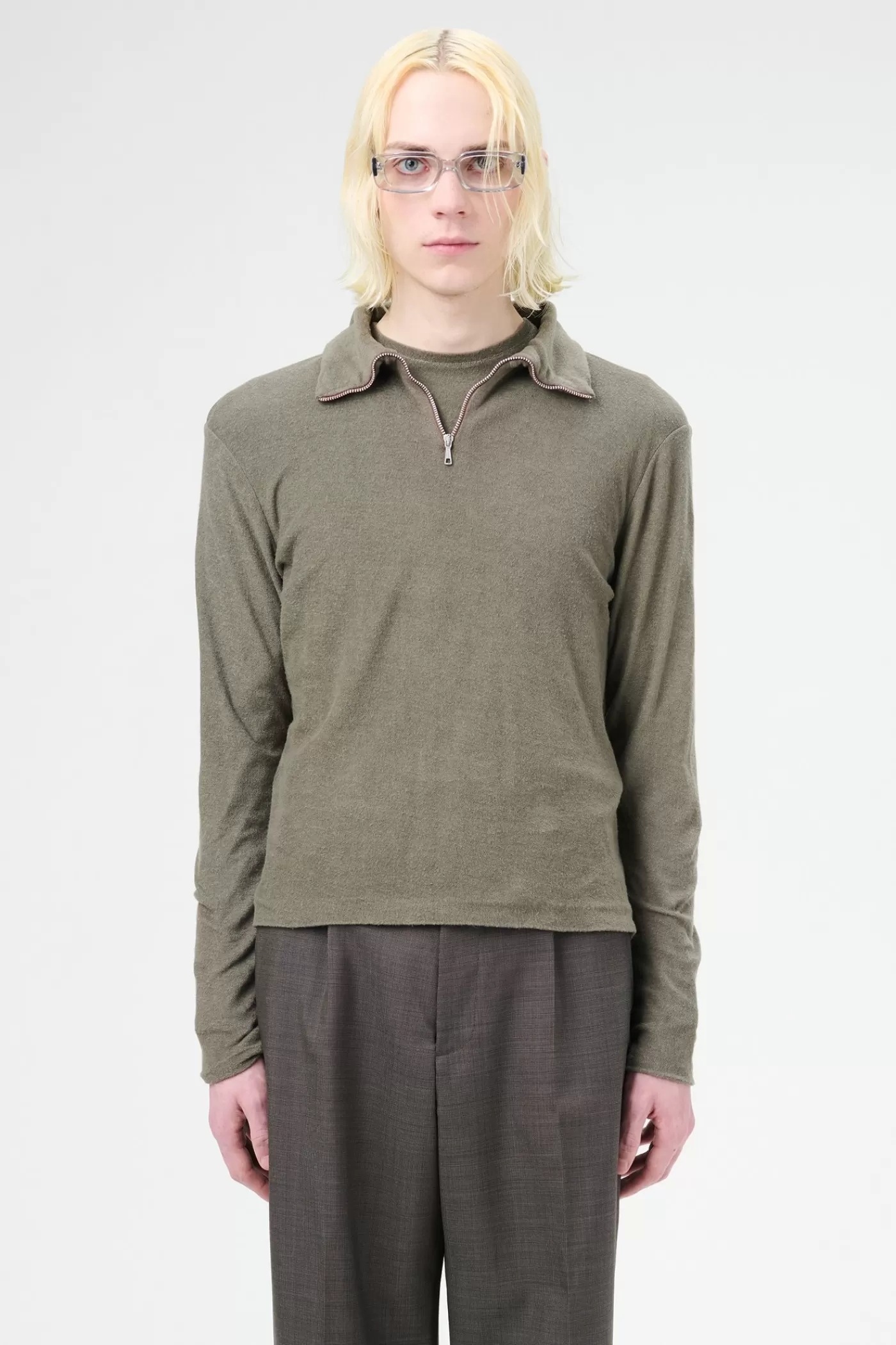 Sale Corroded Olive Everyday Frotte Jersey