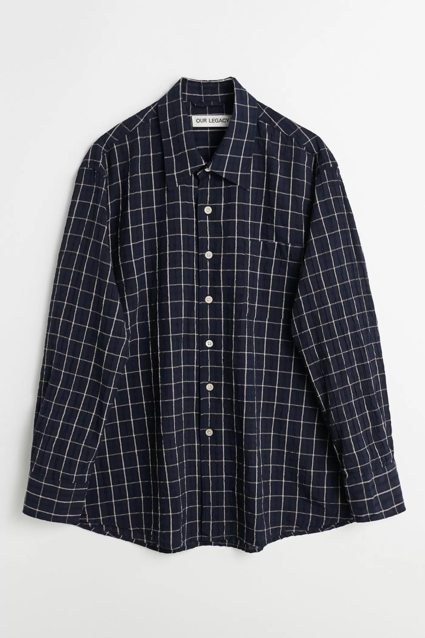 Sale Dark Mediterranean Check Shirting