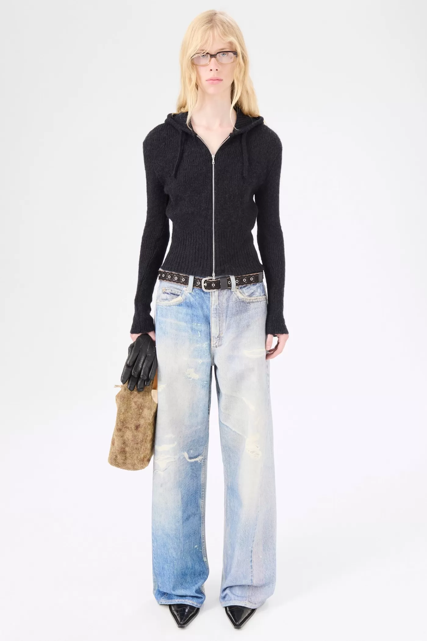Online Digital Denim Print Women Jeans