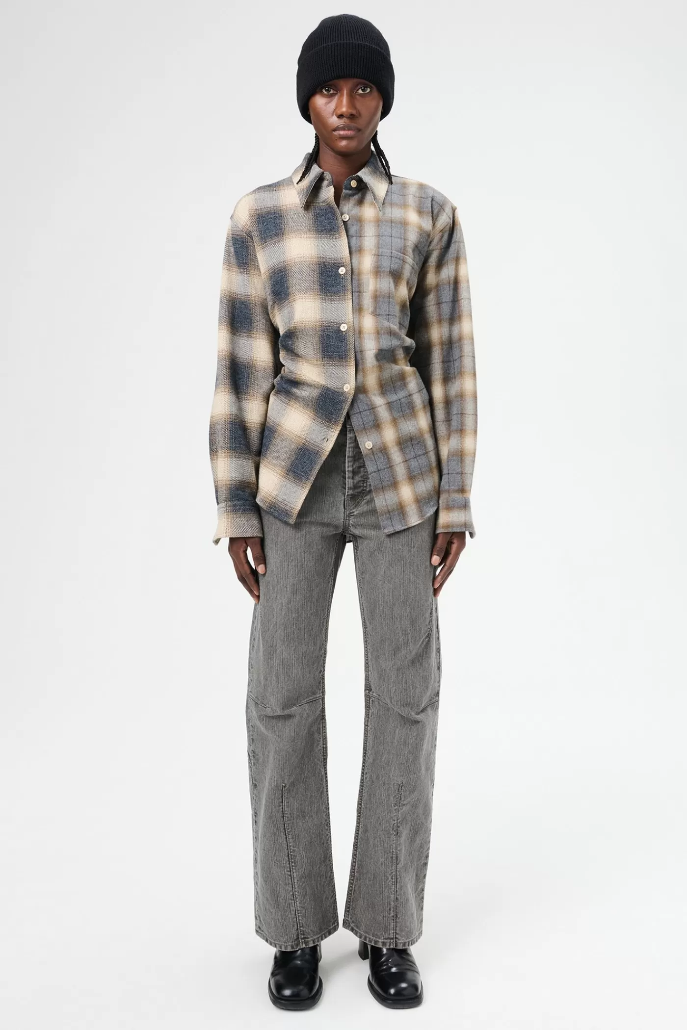 Cheap Doyle Check Lagger Flannel Women Shirting