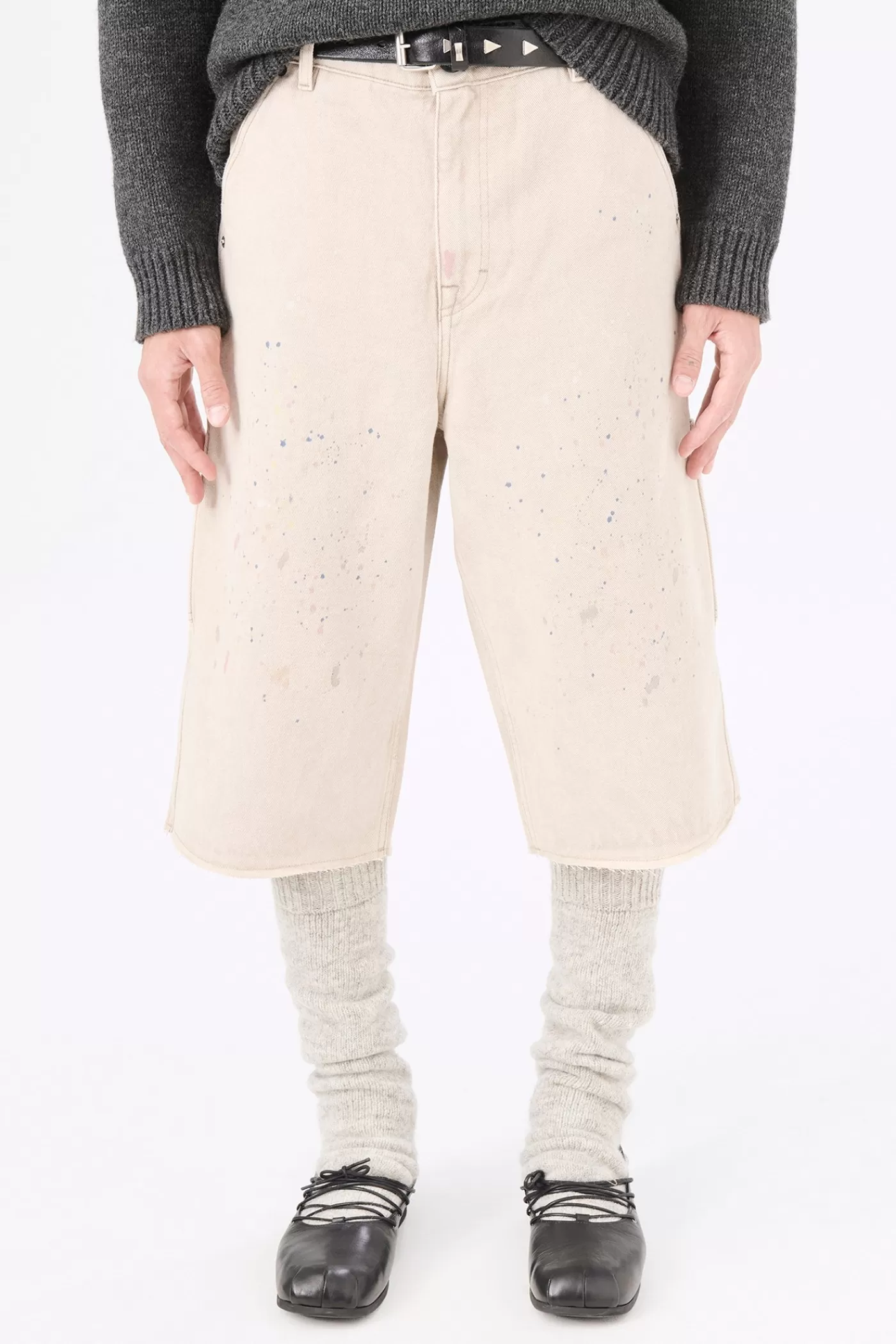 Sale Ghost Attic Splatter Denim Jeans