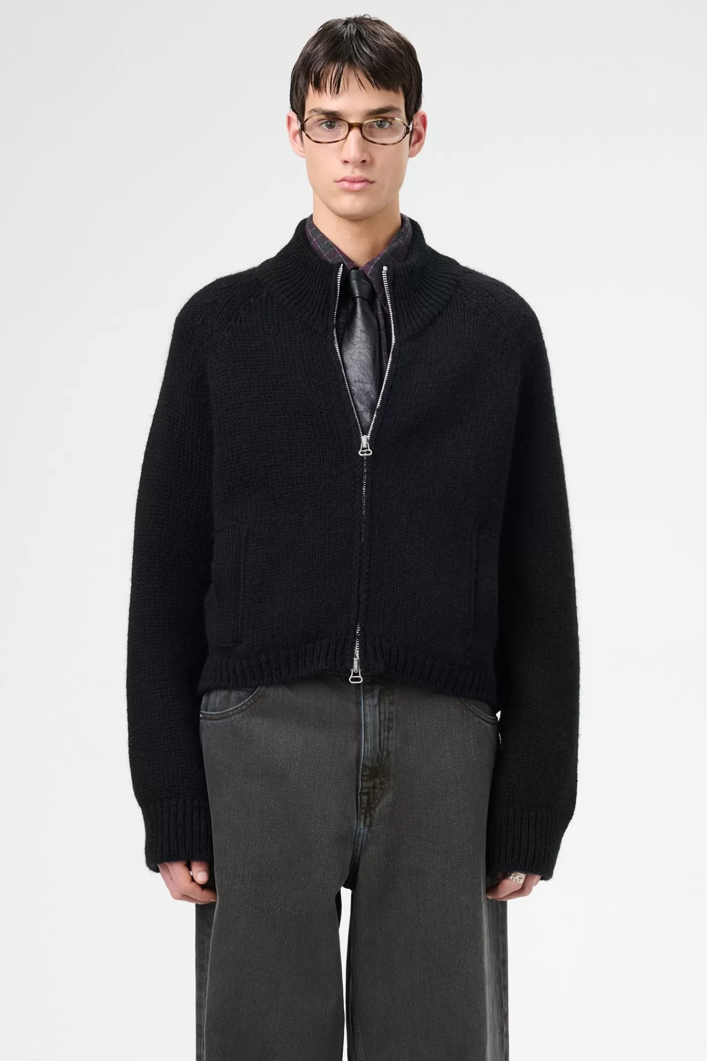 Flash Sale Jet Black Isels Wool Knitwear