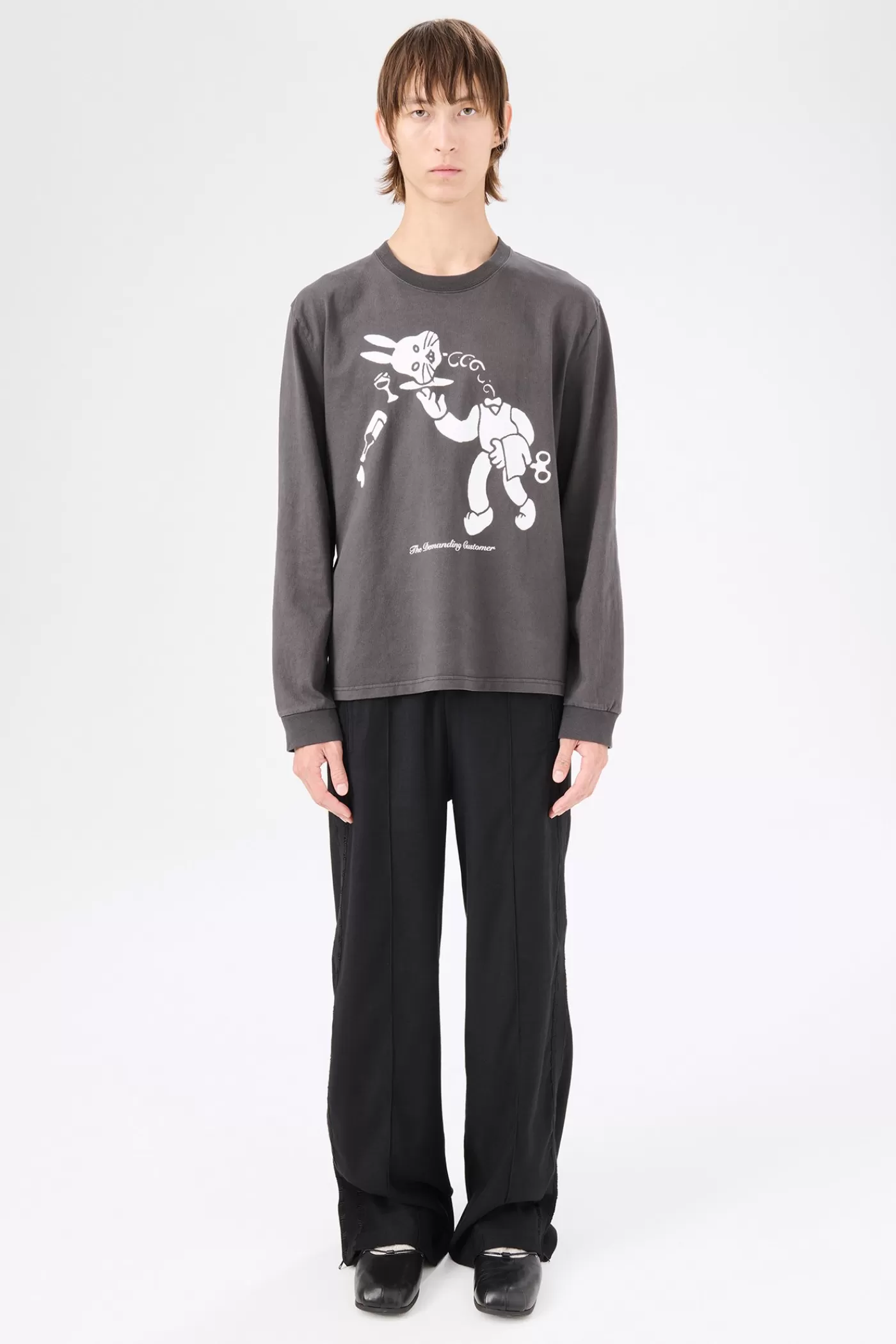 Clearance Last Supper Print Black Jersey