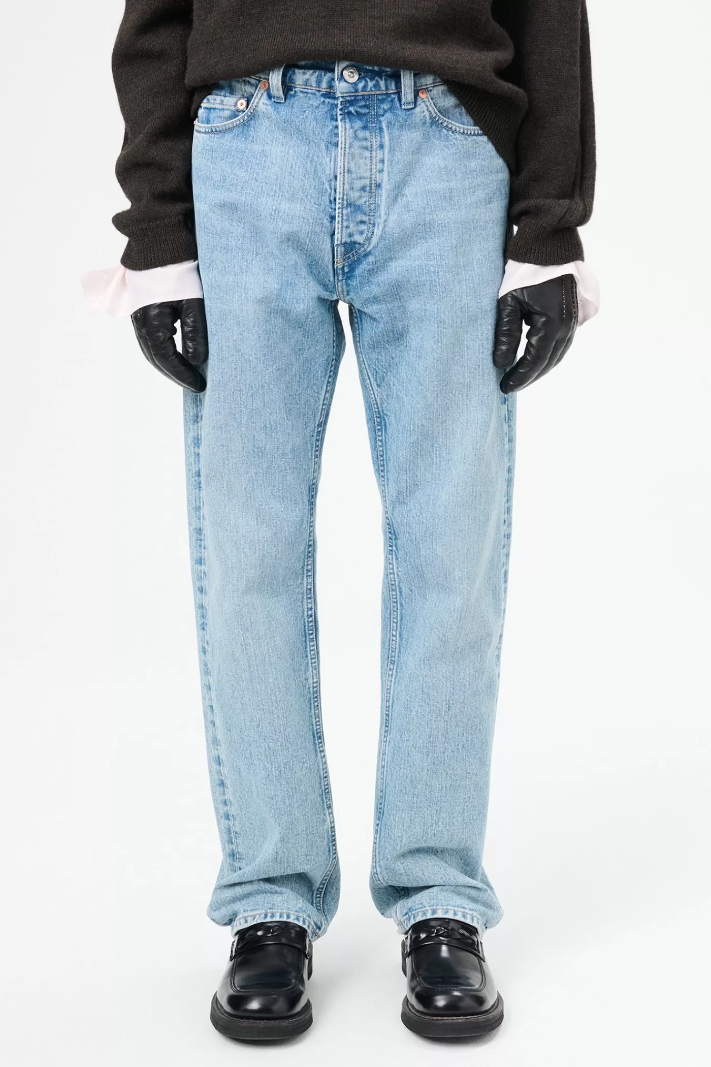 Online Left Hand Twill Chopper Wash Jeans
