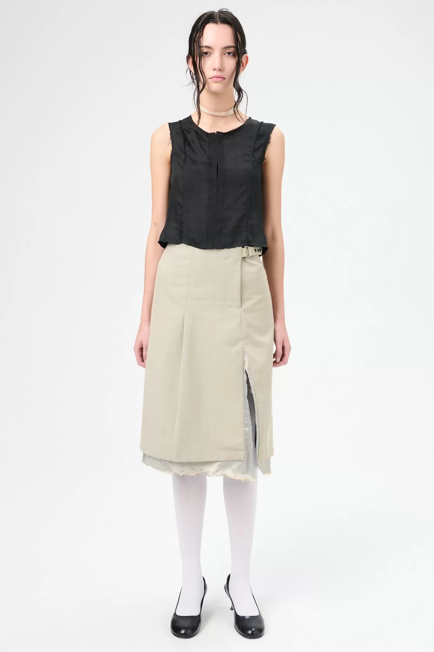 Flash Sale Lucid Pistachio Rural Wool Women Skirts
