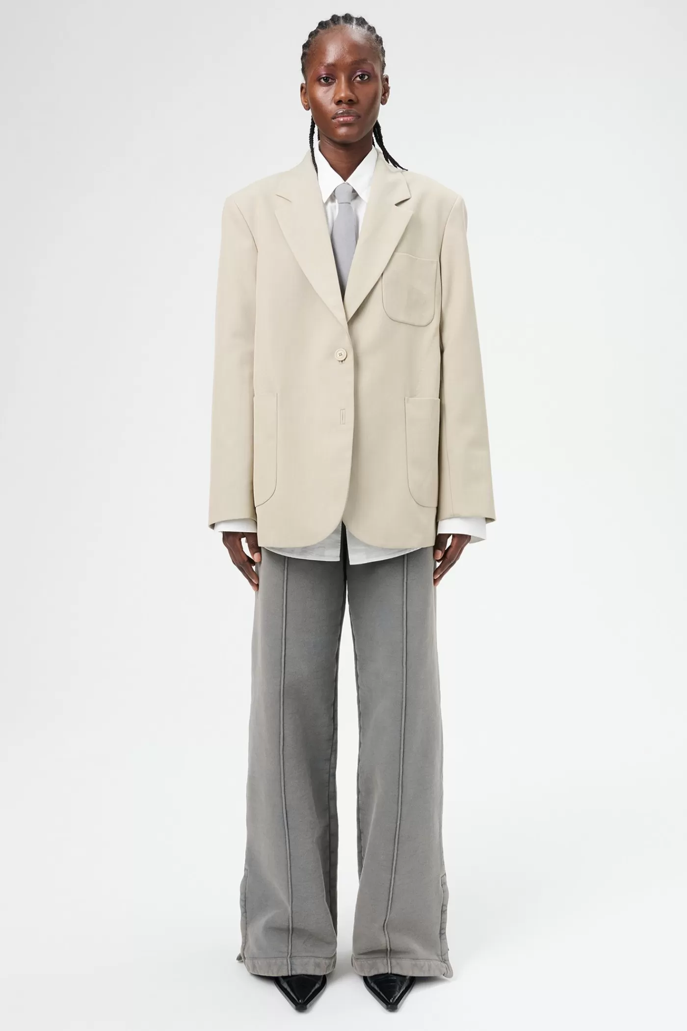 Clearance Lucid Pistachio Rural Wool Women Suiting
