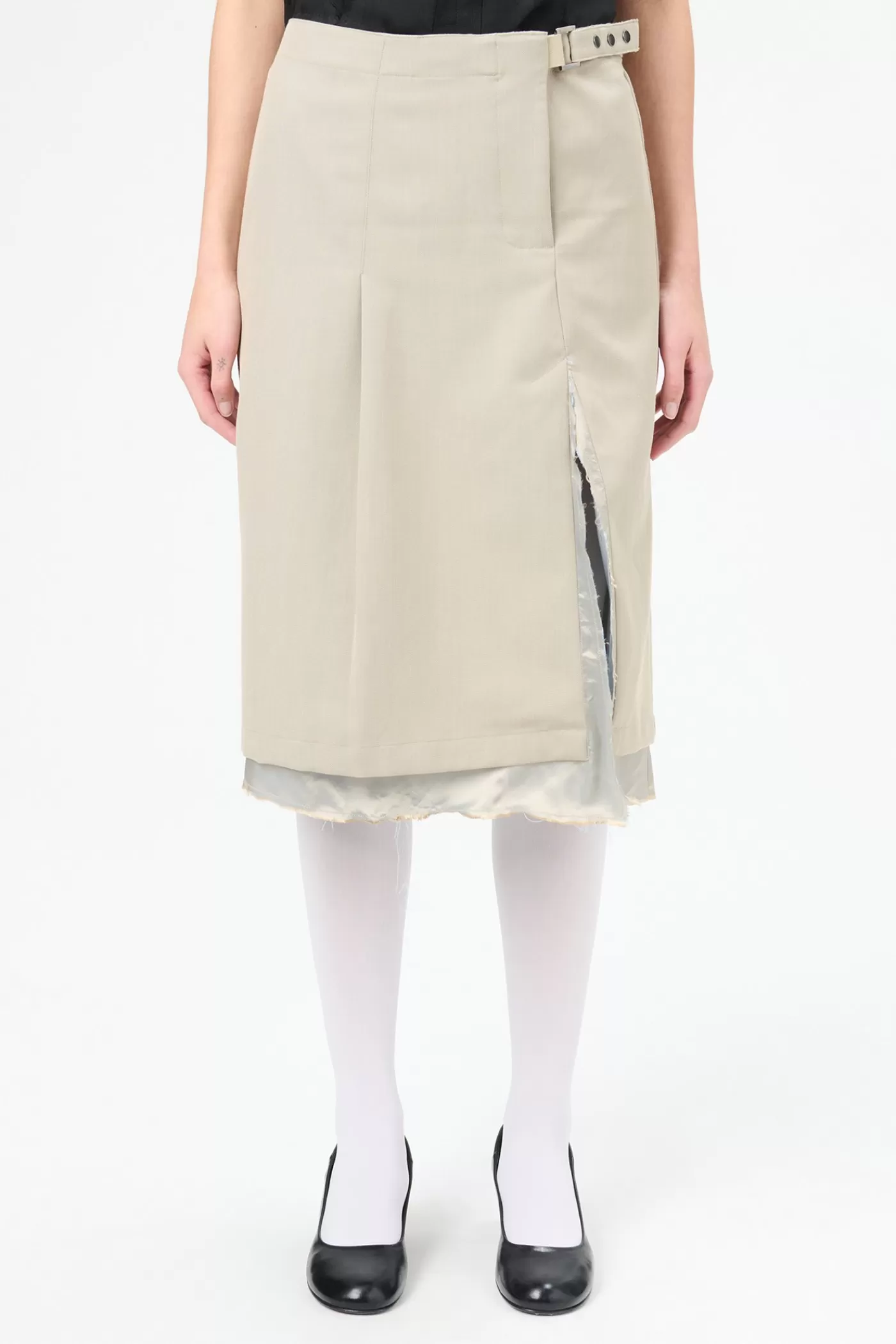 Flash Sale Lucid Pistachio Rural Wool Women Skirts
