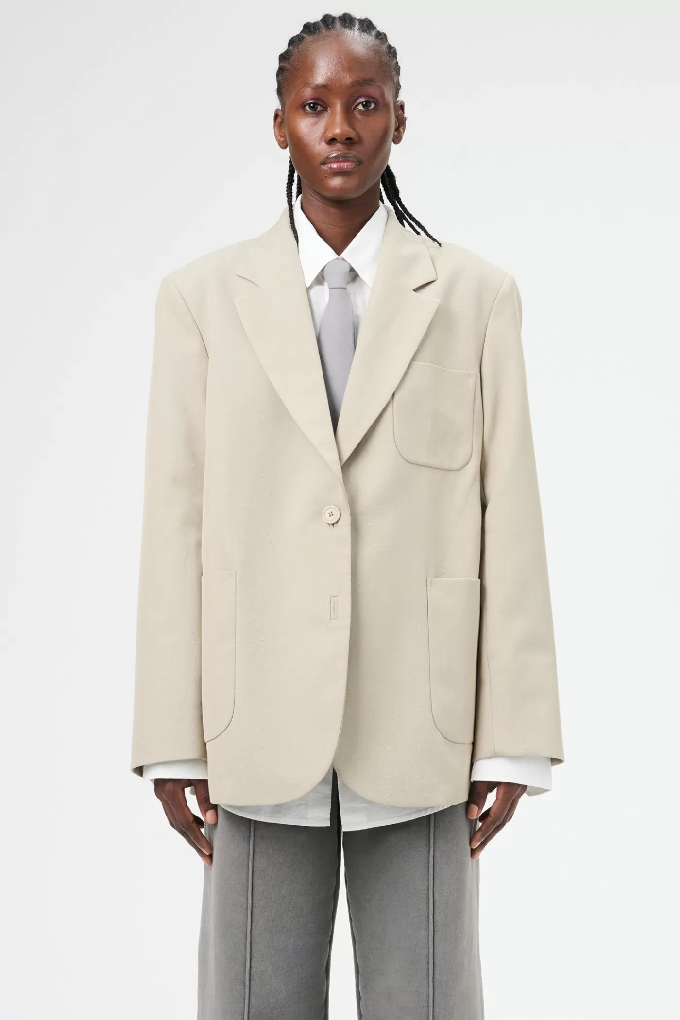 Clearance Lucid Pistachio Rural Wool Women Suiting