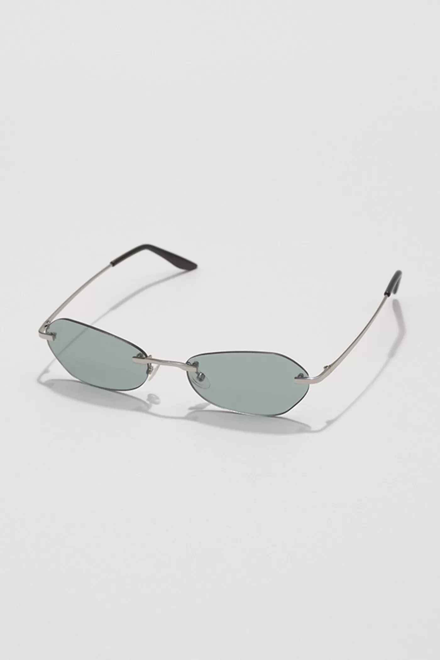 Hot Matte Silver Eyewear