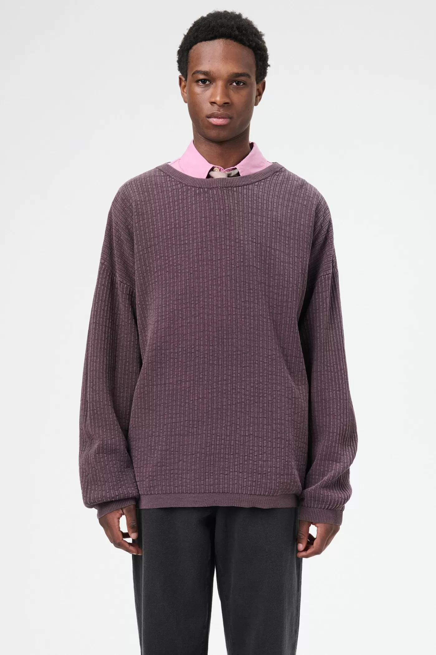 Fashion Mystic Plum Habitable Silk Knitwear