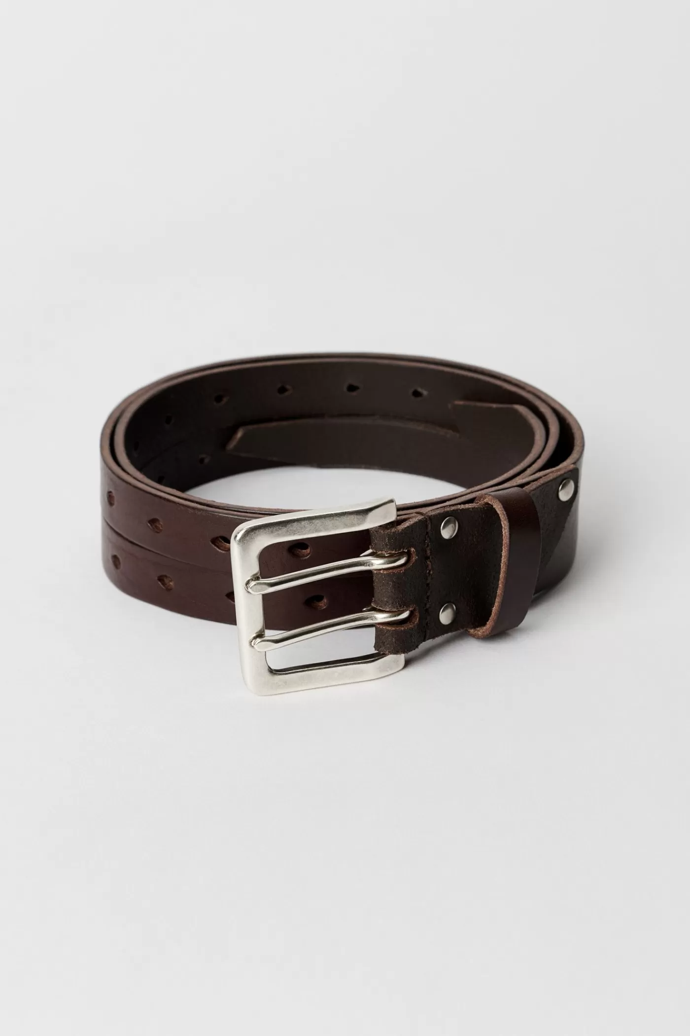 New Oily Brown Leather Belts