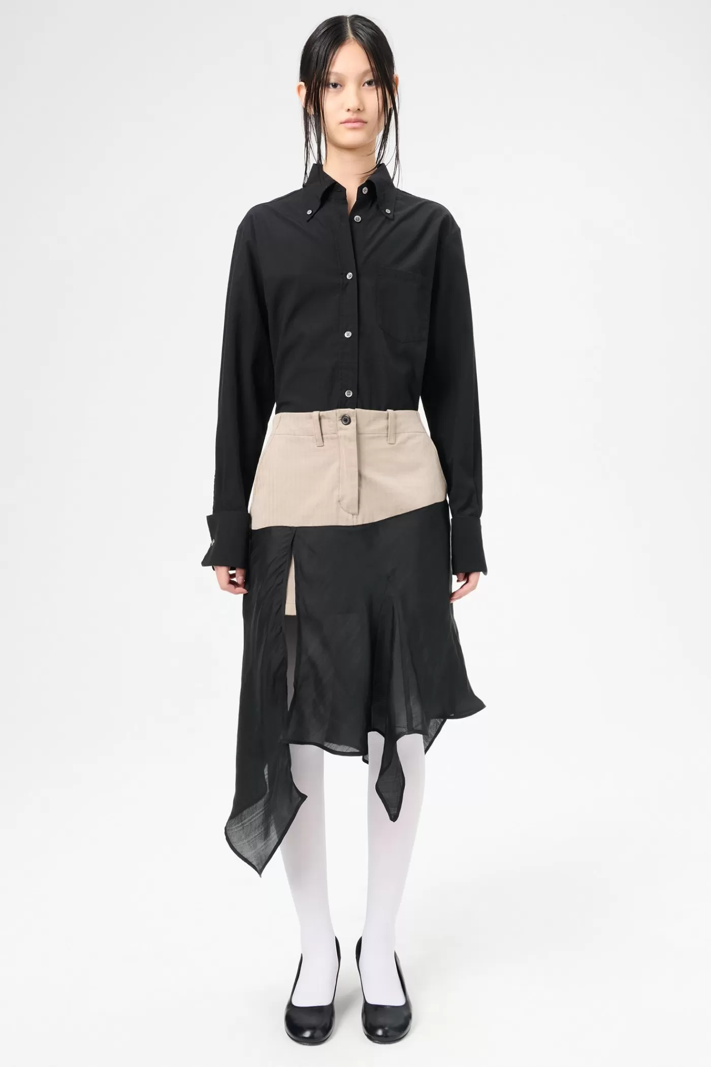 Online Pebble Herringbone Women Skirts