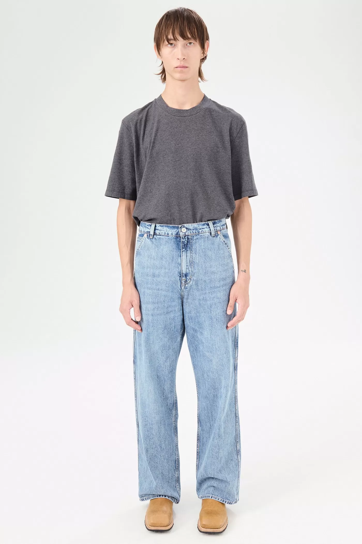 Online Shadow Wash Denim Jeans
