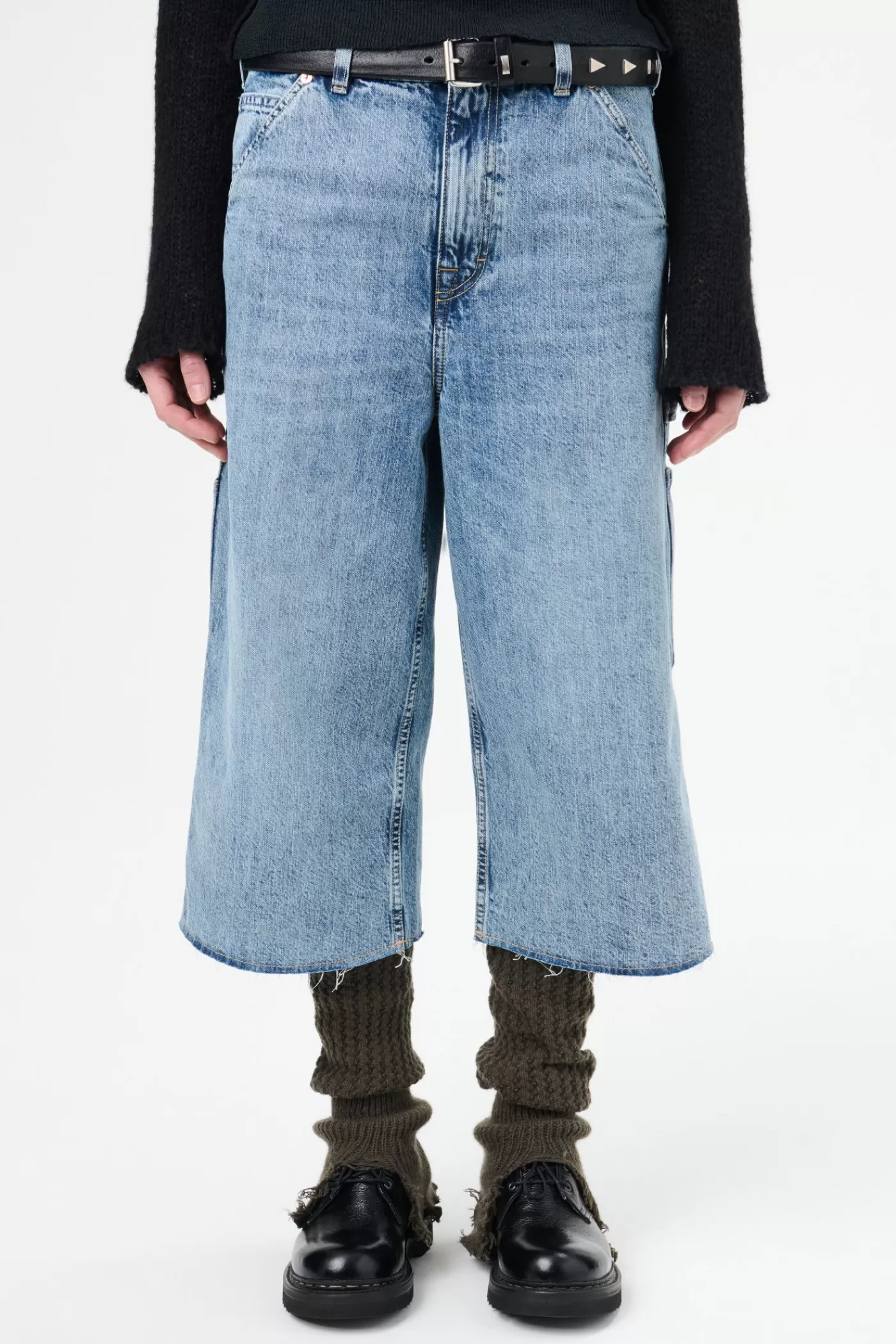 Outlet Shadow Wash Denim Women Jeans