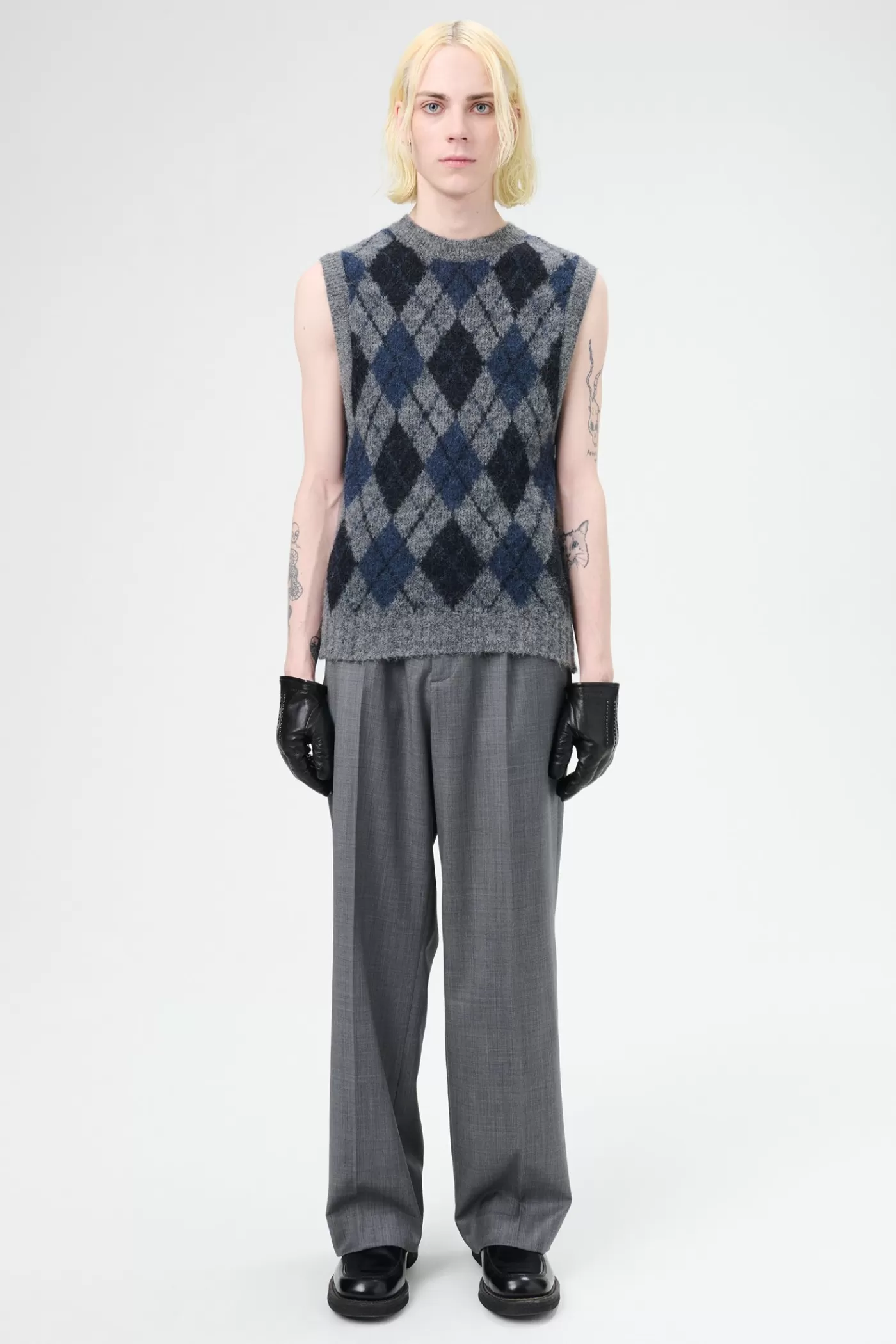 Hot Soft Duke Argyle Knitwear