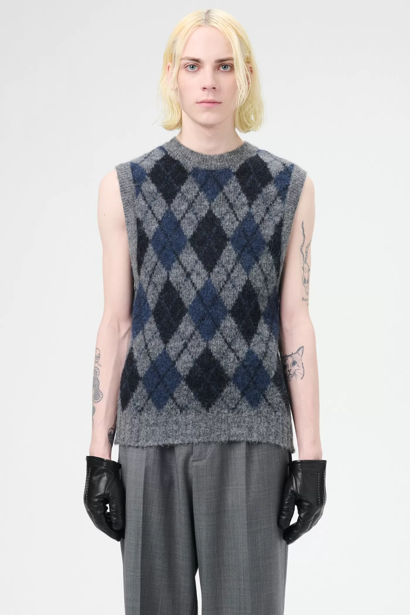 Hot Soft Duke Argyle Knitwear
