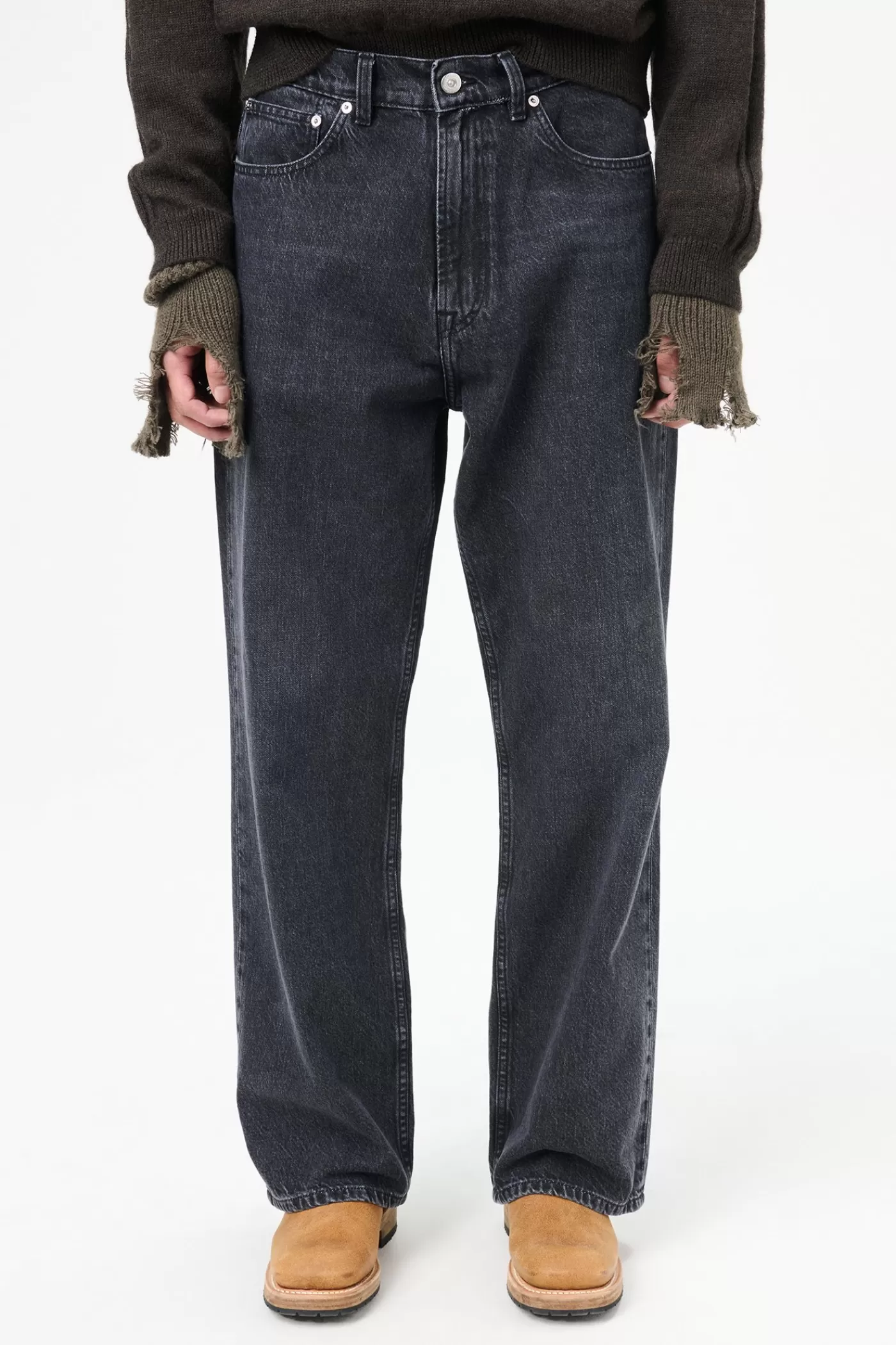 Flash Sale Supergrey Wash Jeans