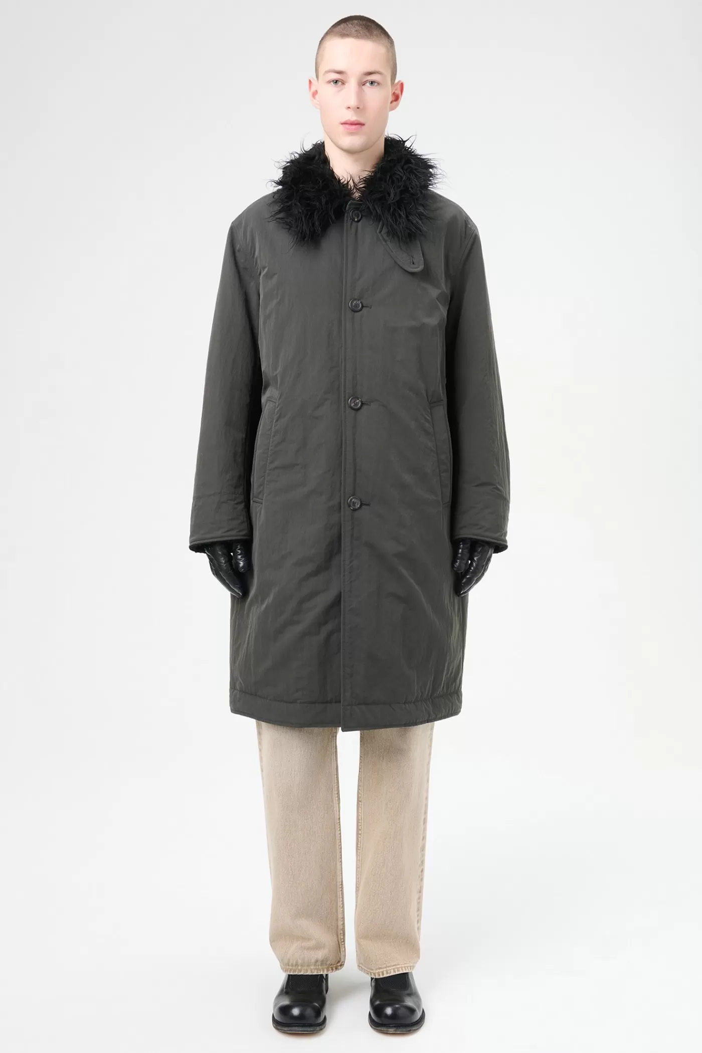 Flash Sale Vapor Charcoal Peached Nylon Outerwear