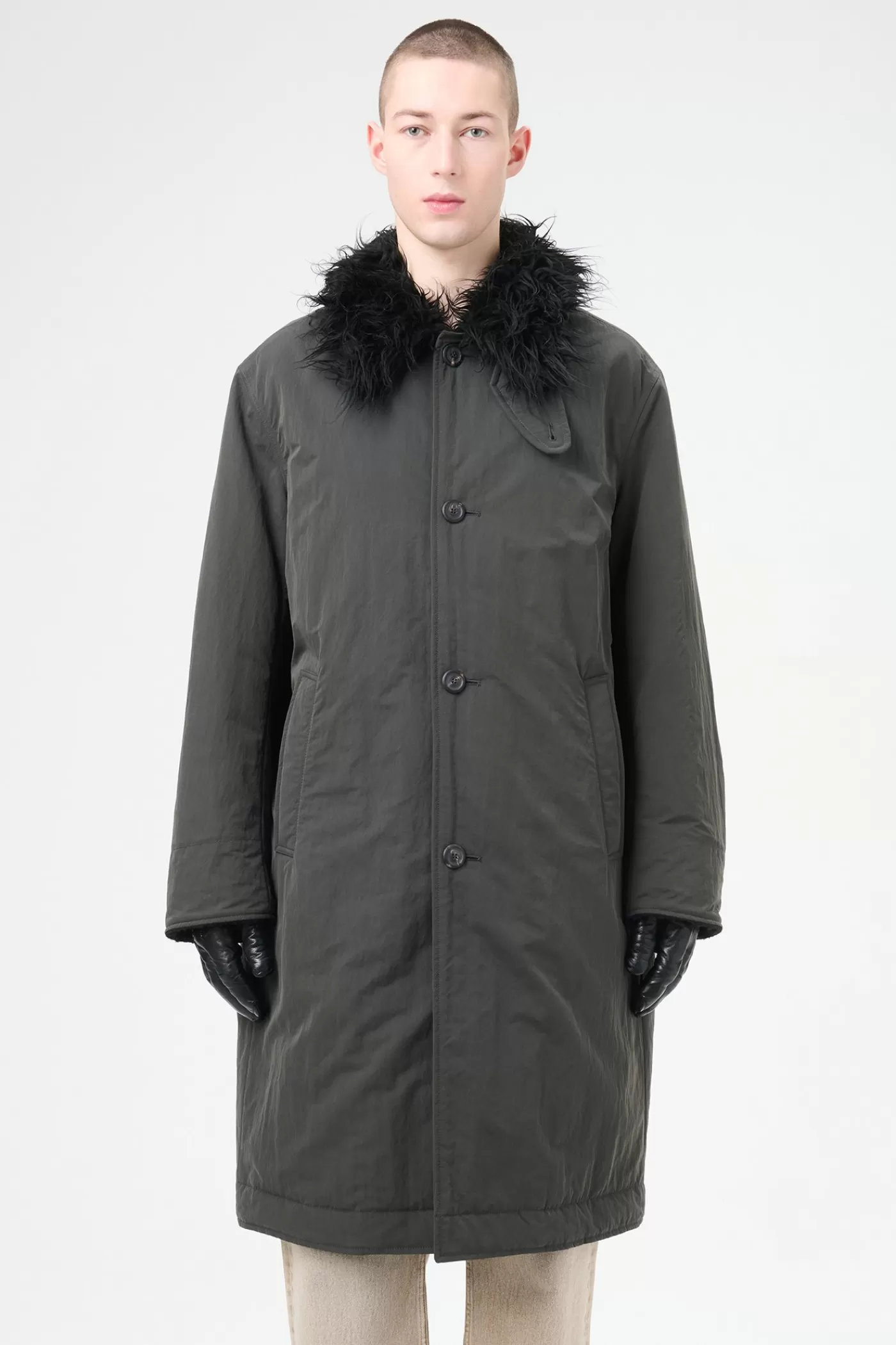 Flash Sale Vapor Charcoal Peached Nylon Outerwear