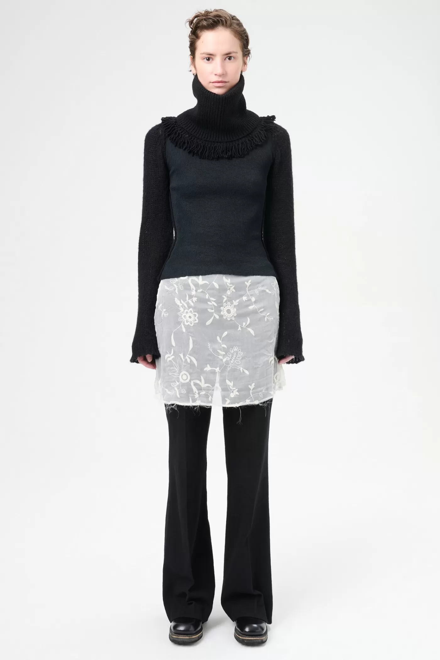 Hot Winter Garden Organza Women Skirts